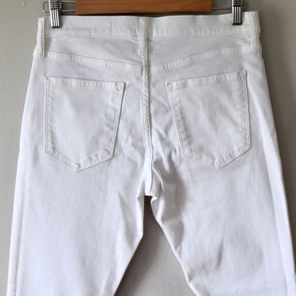BANANA REPUBLIC Mid + Skinny Jean, White, Size 32 - Picture 11 of 14